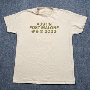 Post Malone Austin 2023 Tour If Y'all Weren't Here I'd Be Crying T Shirt Sz‎ M